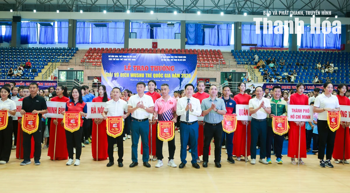 Khởi tranh Giải vô địch Wushu trẻ quốc gia tại Thanh Hóa
