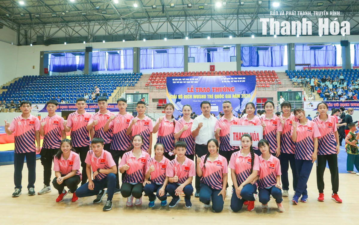 Khởi tranh Giải vô địch Wushu trẻ quốc gia tại Thanh Hóa