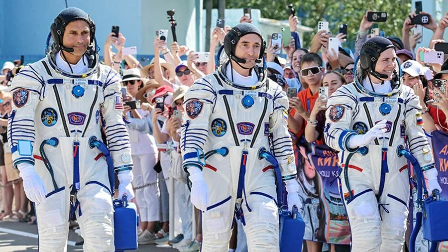 Nga phóng tàu Soyuz MS-29 đưa phi hành đoàn Nga - Mỹ lên ISS