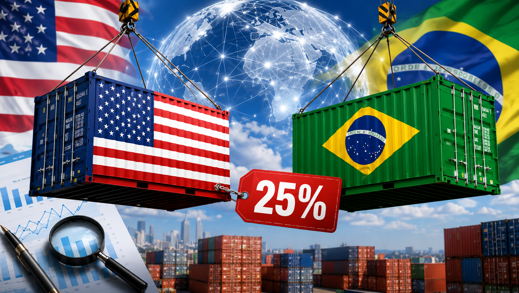 Brazil tuyên bố đáp trả thuế quan của Mỹ, khởi kiện lên WTO