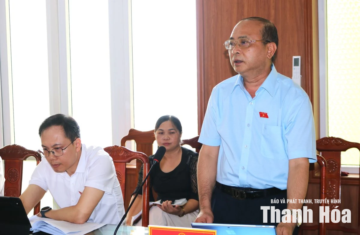 Khảo sát việc thực hiện mô hình chính quyền địa phương 2 cấp tại xã Hoằng Tiến