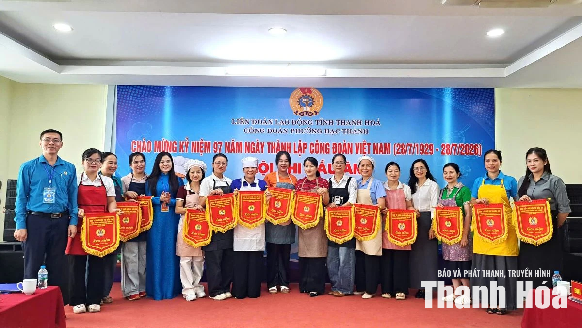 Sôi nổi hội thi nấu ăn “Bữa cơm gia đình - Gắn kết yêu thương”