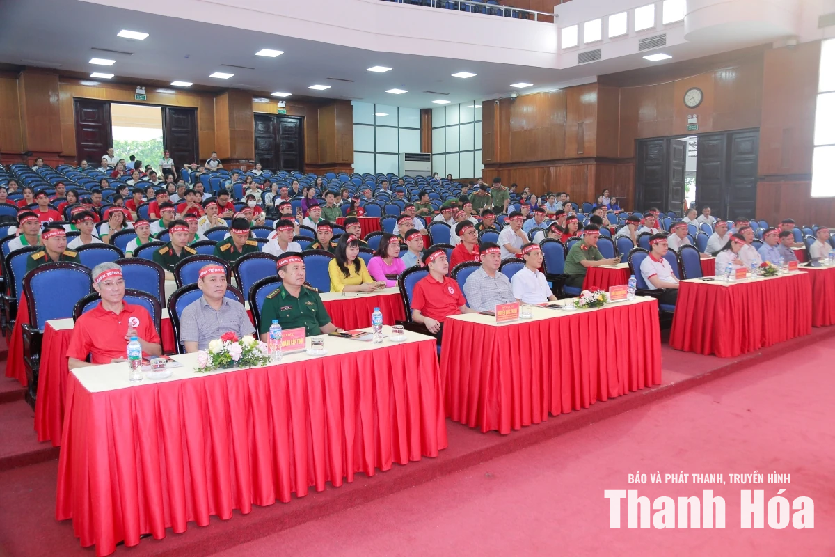 Khai mạc chương trình “Hành trình Đỏ” lần thứ XIV tại Thanh Hóa