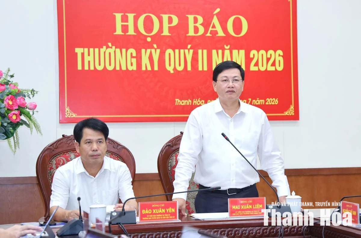 Tỉnh Thanh Hóa cung cấp thông tin báo chí và vấn đề dư luận quan tâm