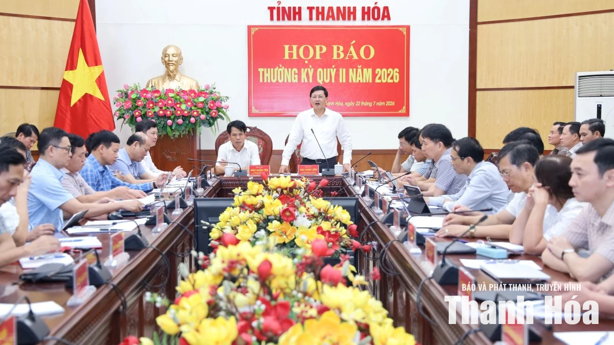 Tỉnh Thanh Hóa cung cấp thông tin báo chí và vấn đề dư luận quan tâm
