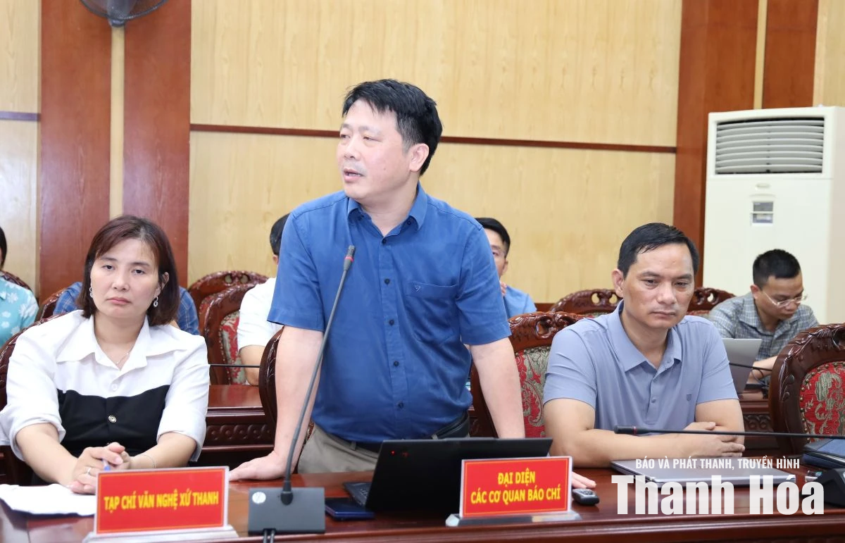 Tỉnh Thanh Hóa cung cấp thông tin báo chí và vấn đề dư luận quan tâm