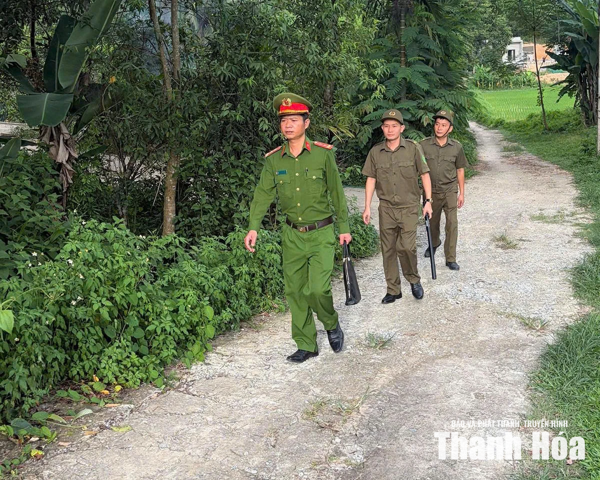 Công an xã Như Xuân&nbsp;giữ vững an ninh trật tự từ cơ sở