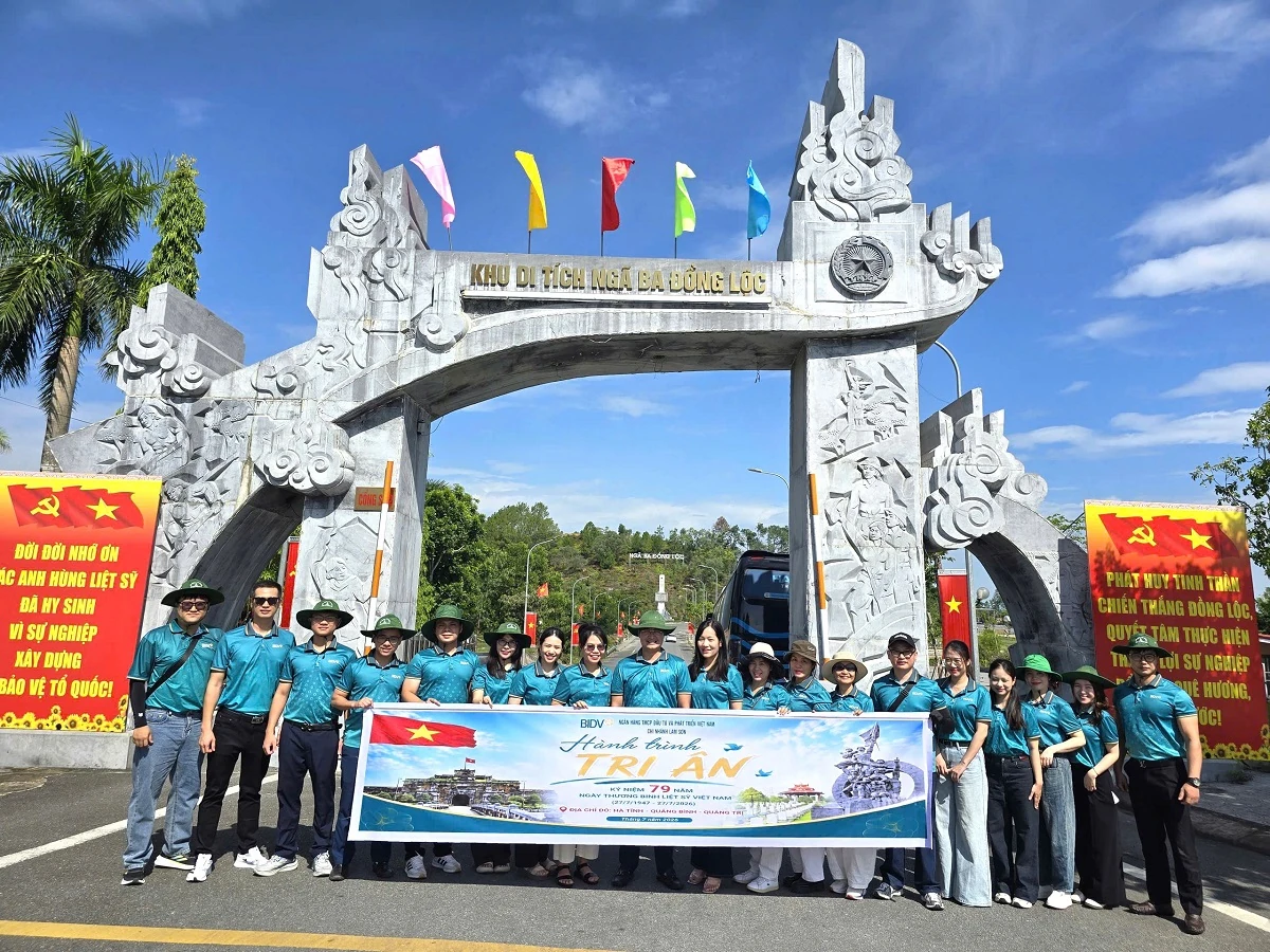 BIDV Lam Sơn với những hoạt động tri ân dịp 27/7