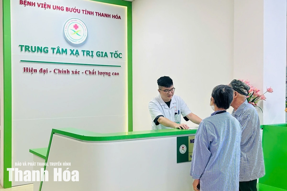 Bệnh viện Ung bướu Thanh Hóa làm chủ kỹ thuật xạ trị điều biến thể tích