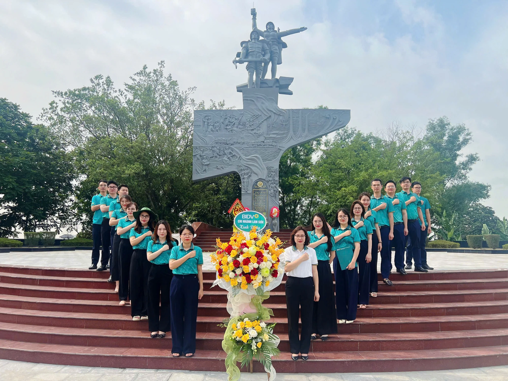 BIDV Lam Sơn với những hoạt động tri ân dịp 27/7
