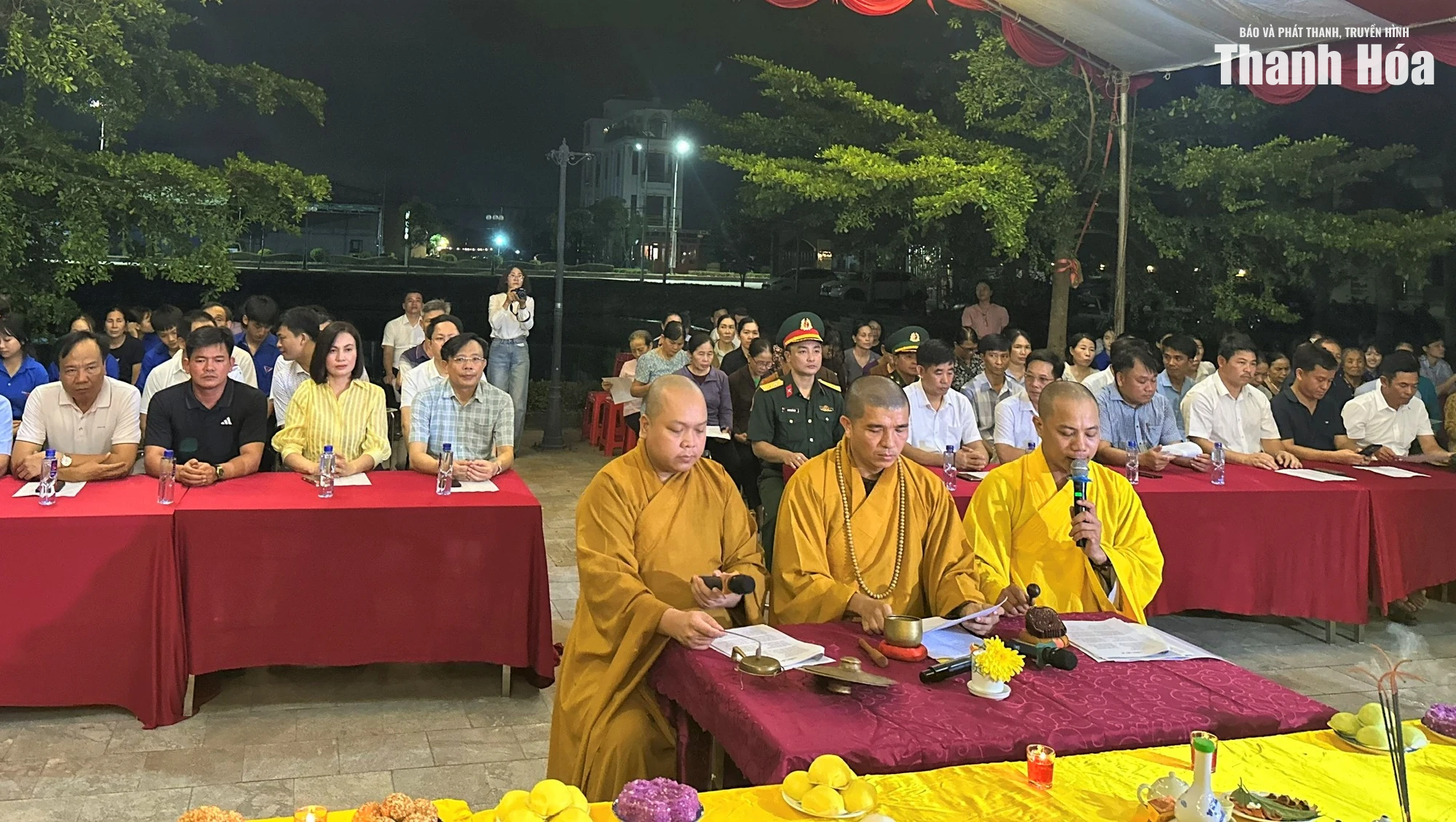 Xã Hoằng Tiến dâng hương, cầu siêu tri ân các Anh hùng Liệt sĩ, mẹ Việt Nam Anh hùng