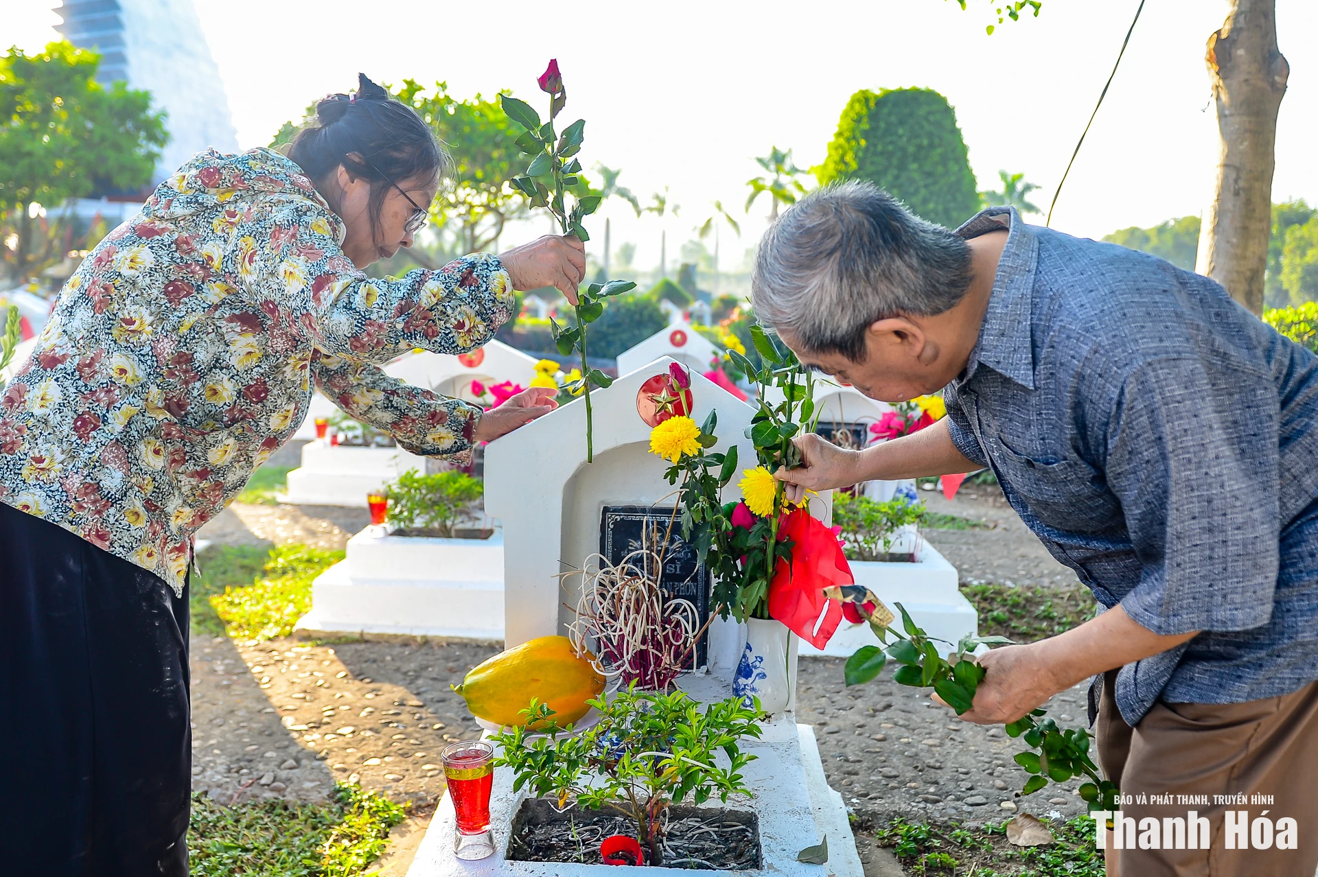 Tháng bảy ở Nghĩa trang Liệt sĩ Hàm Rồng: Nơi lòng biết ơn lắng lại