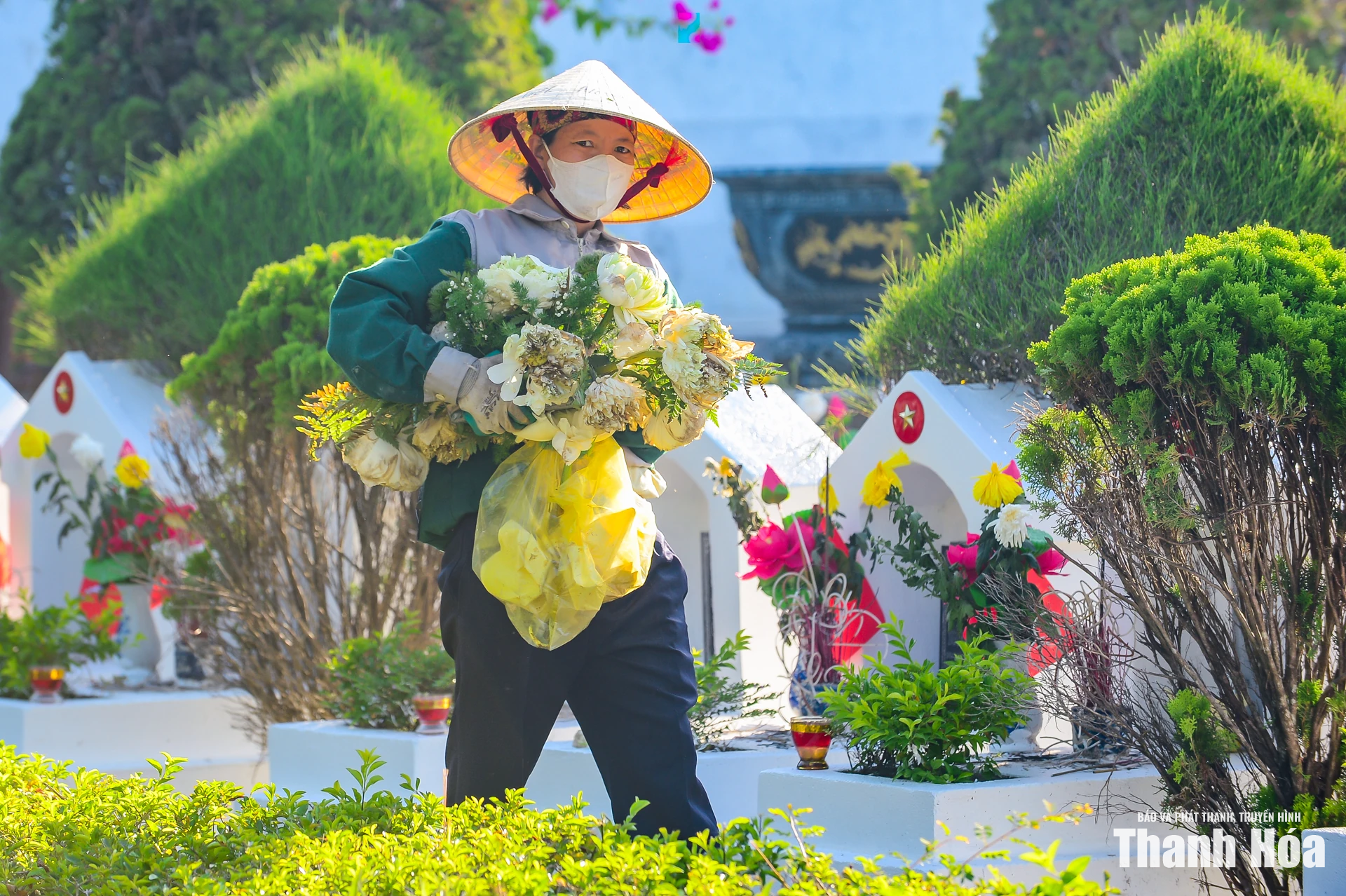 Tháng bảy ở Nghĩa trang Liệt sĩ Hàm Rồng: Nơi lòng biết ơn lắng lại