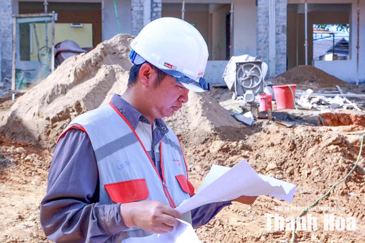 Hình hài ngôi trường nội trú liên cấp ở vùng biên xứ Thanh