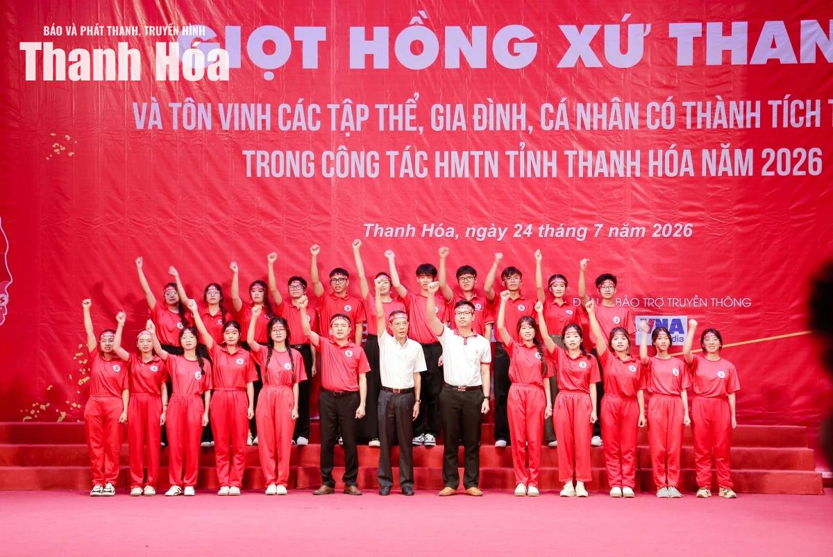 Khai mạc chương trình “Hành trình Đỏ” lần thứ XIV tại Thanh Hóa