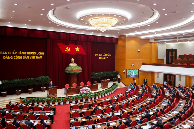 Phát biểu bế mạc Hội nghị Trung ương 3, khóa XIV của Tổng Bí thư, Chủ tịch nước Tô Lâm