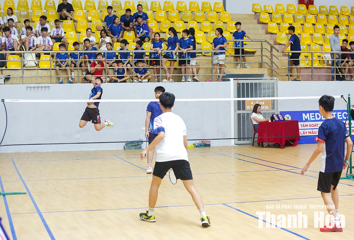 Bế mạc Giải cầu lông thiếu niên, nhi đồng tỉnh Thanh Hóa lần thứ II, năm 2026