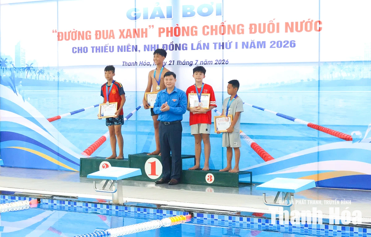 Lan tỏa phong trào học bơi, phòng chống đuối nước cho thiếu niên, nhi đồng