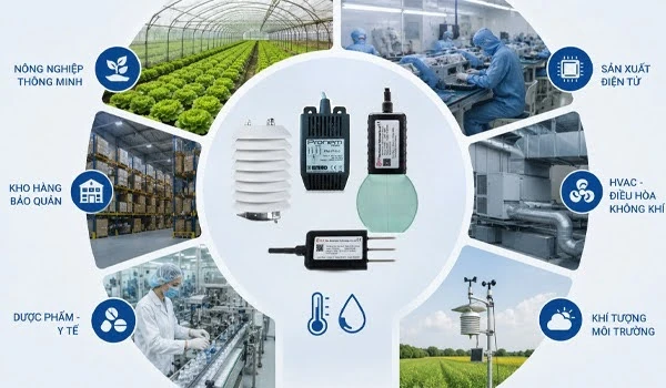 ATPro cung cấp cảm biến nhiệt độ, độ ẩm chính hãng, độ chính xác cao