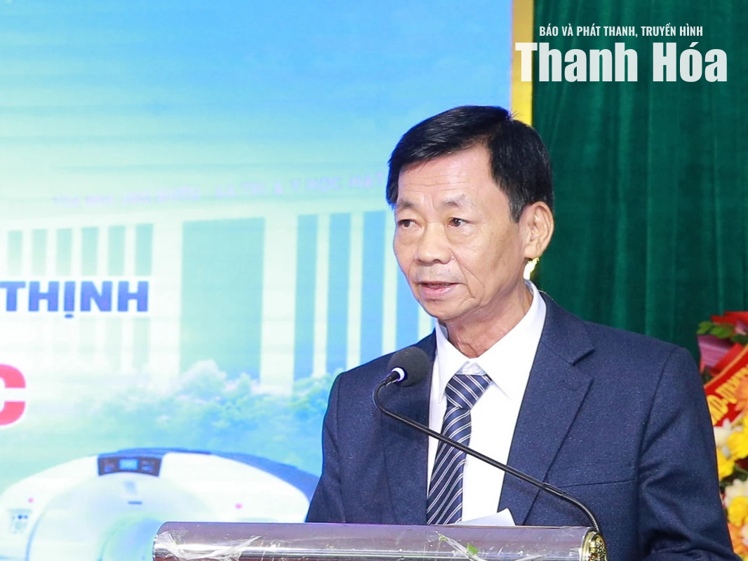 Bí thư Tỉnh ủy Lê Đức Thái dự lễ khai trương hệ thống chẩn đoán hình ảnh công nghệ cao tại Bệnh viện Đa khoa Phúc Thịnh