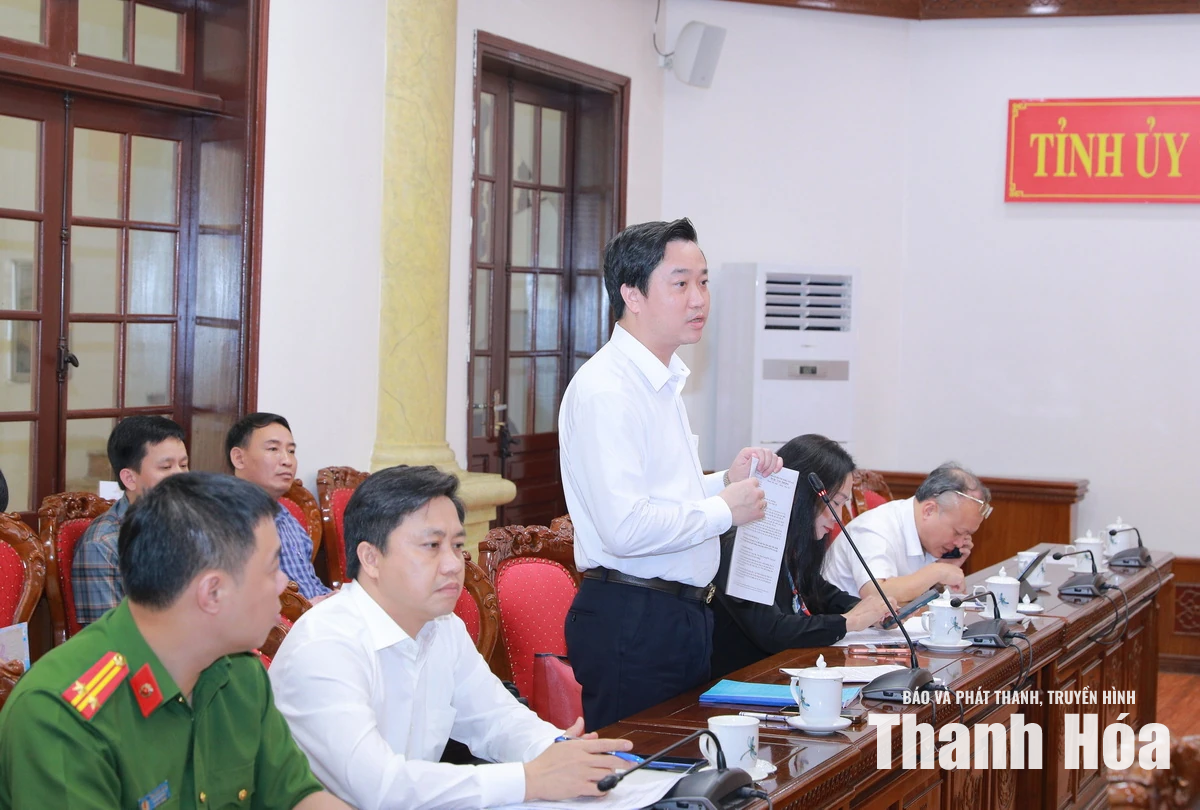 Ban Thường vụ Tỉnh ủy cho ý kiến vào phương án sắp xếp mạng lưới cơ sở giáo dục công lập trên địa bàn tỉnh