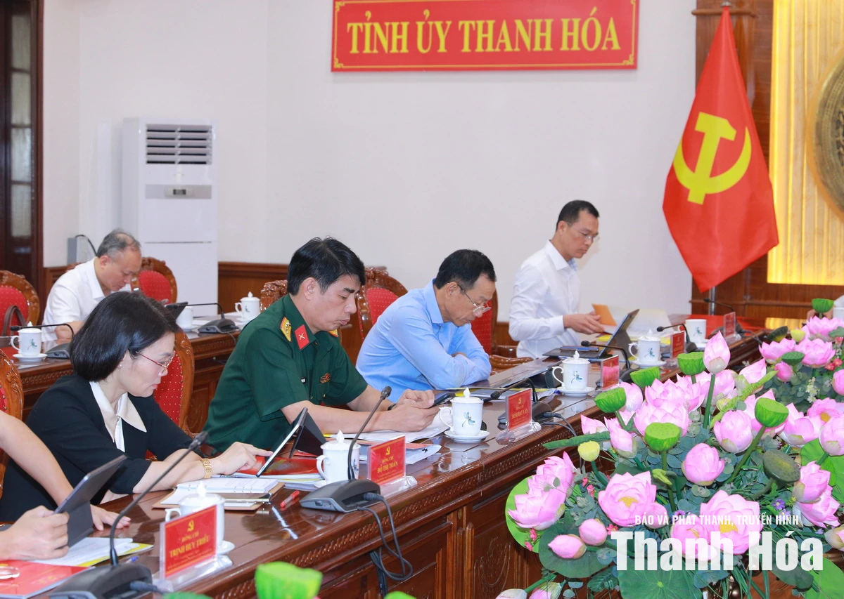 Ban Thường vụ Tỉnh ủy cho ý kiến vào phương án sắp xếp mạng lưới cơ sở giáo dục công lập trên địa bàn tỉnh