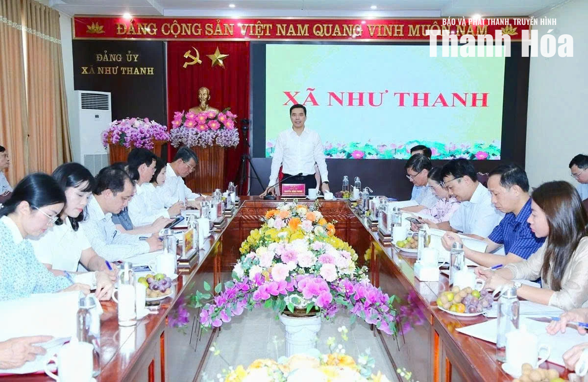 Phát huy tối đa tiềm năng, lợi thế để đưa Như Thanh phát triển