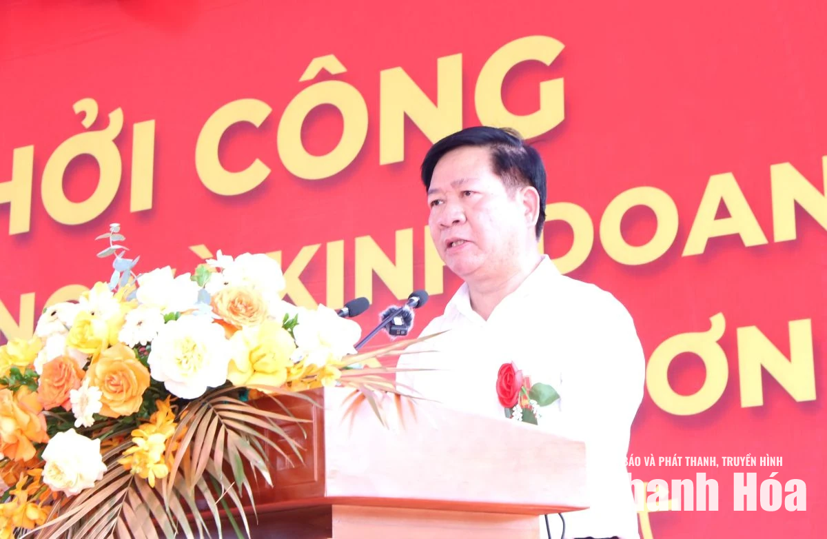 Khởi công Cụm công nghiệp Đông Sơn II chỉ sau 13 tháng thành lập