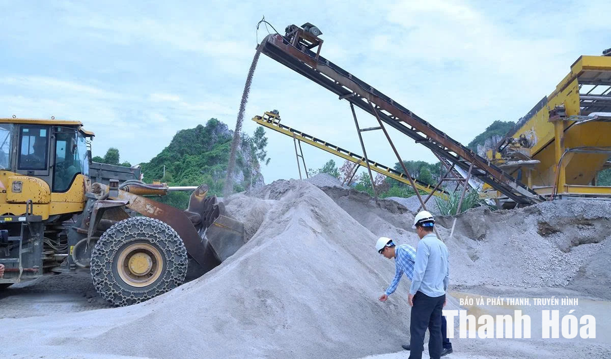 Để chính sách hỗ trợ sản xuất cát nghiền thay thế cát tự nhiên đi vào thực tiễn