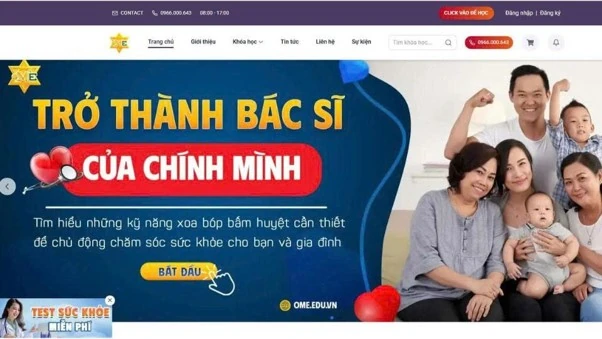 Trở thành “bác sĩ tự thân” với OM’E chăm sóc sức khỏe chủ động