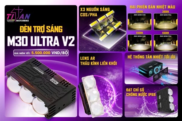 Độ đèn Bi Led &amp; Laser và đèn trợ sáng ô tô tại Thanh Hóa