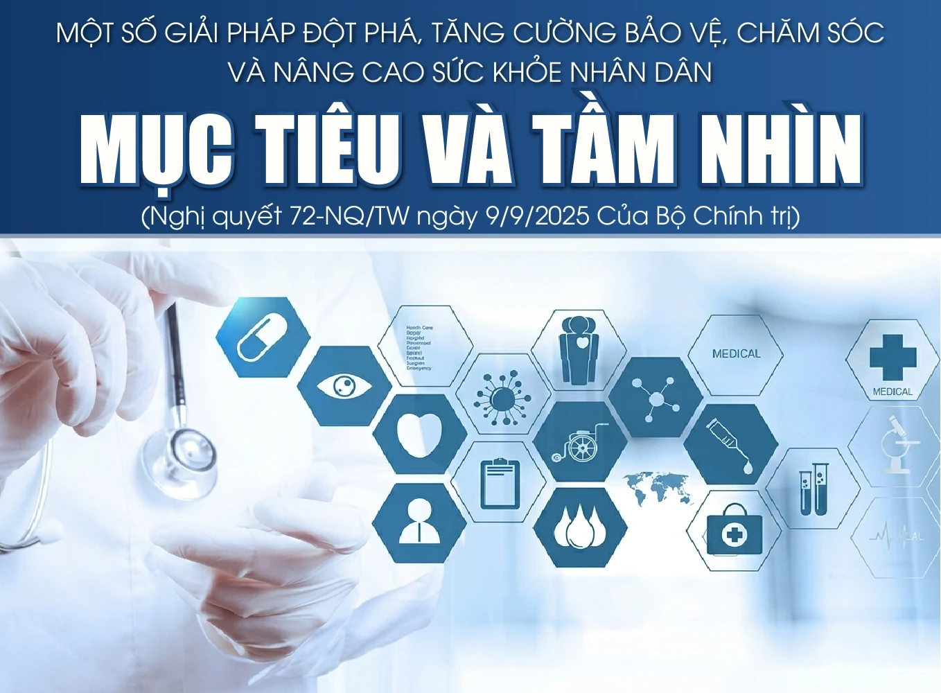 Một số giải pháp đột phá, tăng cường bảo vệ, chăm sóc và nâng cao sức khỏe nhân dân: Mục tiêu và tầm nhìn