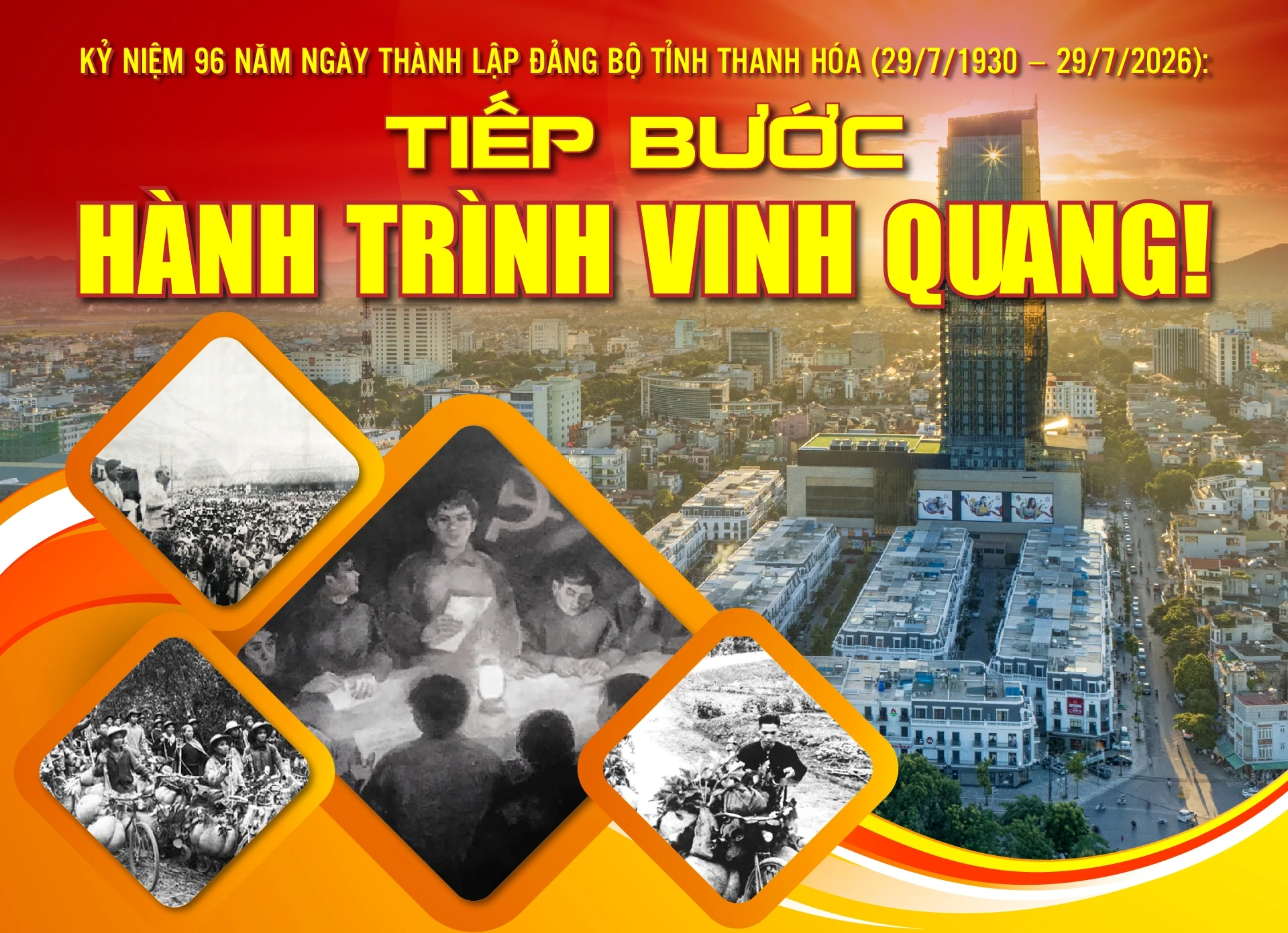 [E-Magazine] Kỷ niệm 96 năm Ngày thành lập Đảng bộ tỉnh Thanh Hóa (29/7/1930 - 29/7/2026): Tiếp bước hành trình vinh quang!