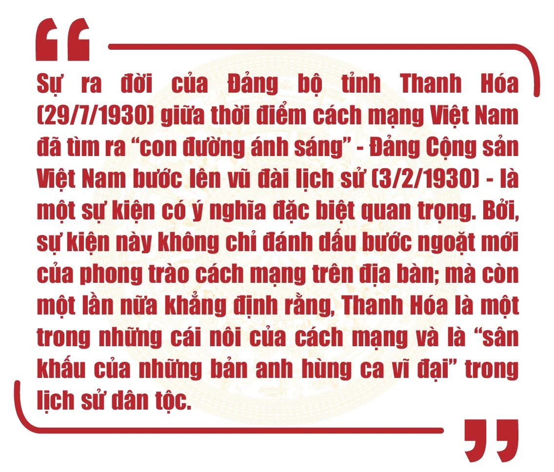 [E-Magazine] Kỷ niệm 96 năm Ngày thành lập Đảng bộ tỉnh Thanh Hóa (29/7/1930 - 29/7/2026): Tiếp bước hành trình vinh quang!