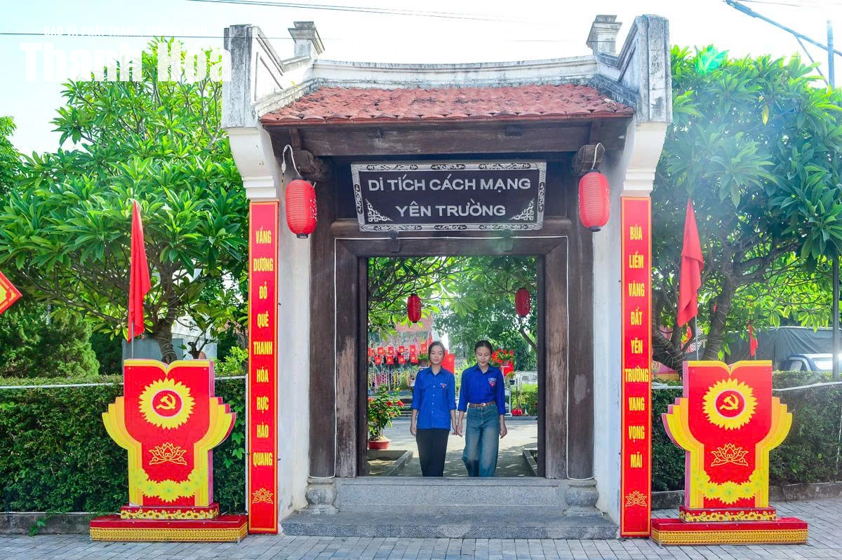 Khu di tích lịch sử cách mạng Yên Trường: Nơi khởi nguồn những dấu son cách mạng
