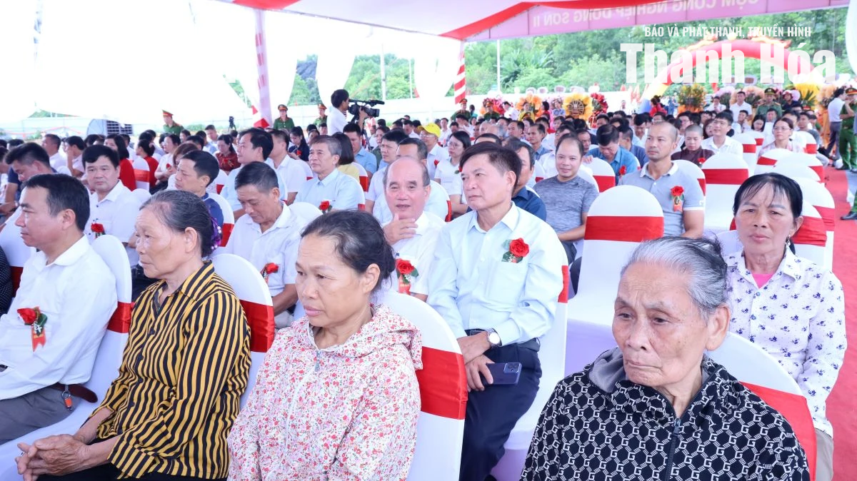 Khởi công Cụm công nghiệp Đông Sơn II chỉ sau 13 tháng thành lập