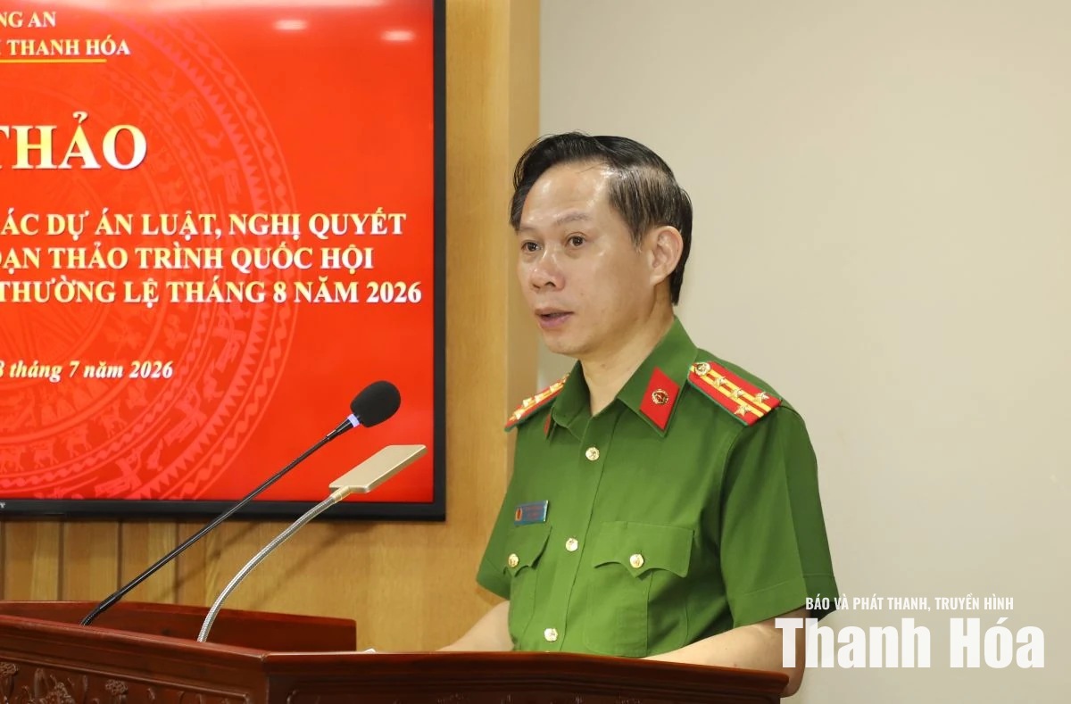Nhiều ý kiến đóng góp vào các dự án luật do Bộ Công an chủ trì soạn thảo
