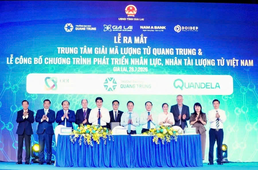 Khởi động Trung tâm giải mã Lượng tử Quang Trung