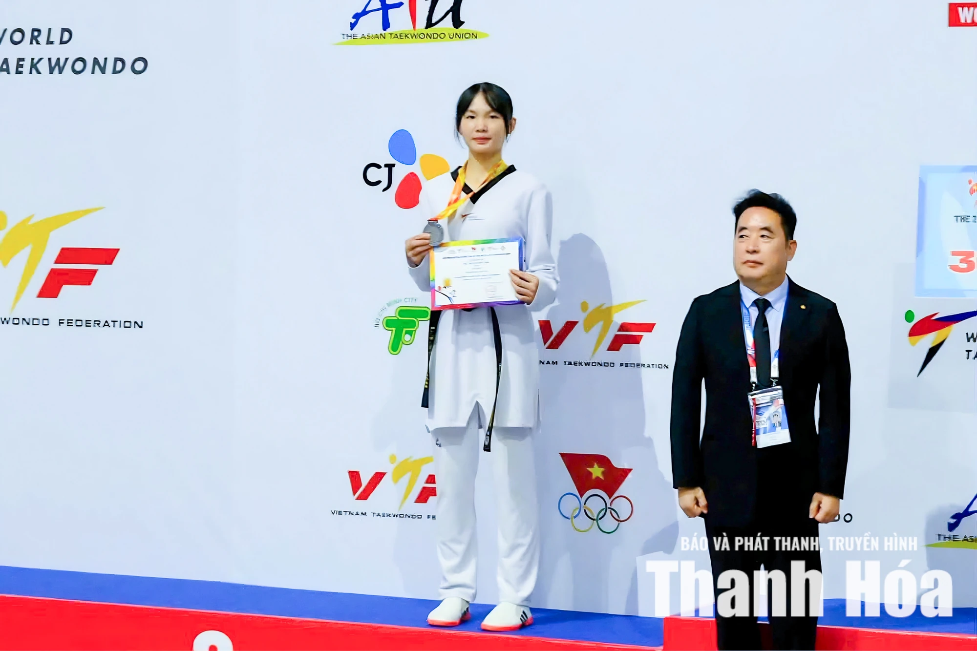 Võ sỹ xứ Thanh giành HCV Giải Taekwondo quốc tế G1 - CJ Vietnam Open 2026