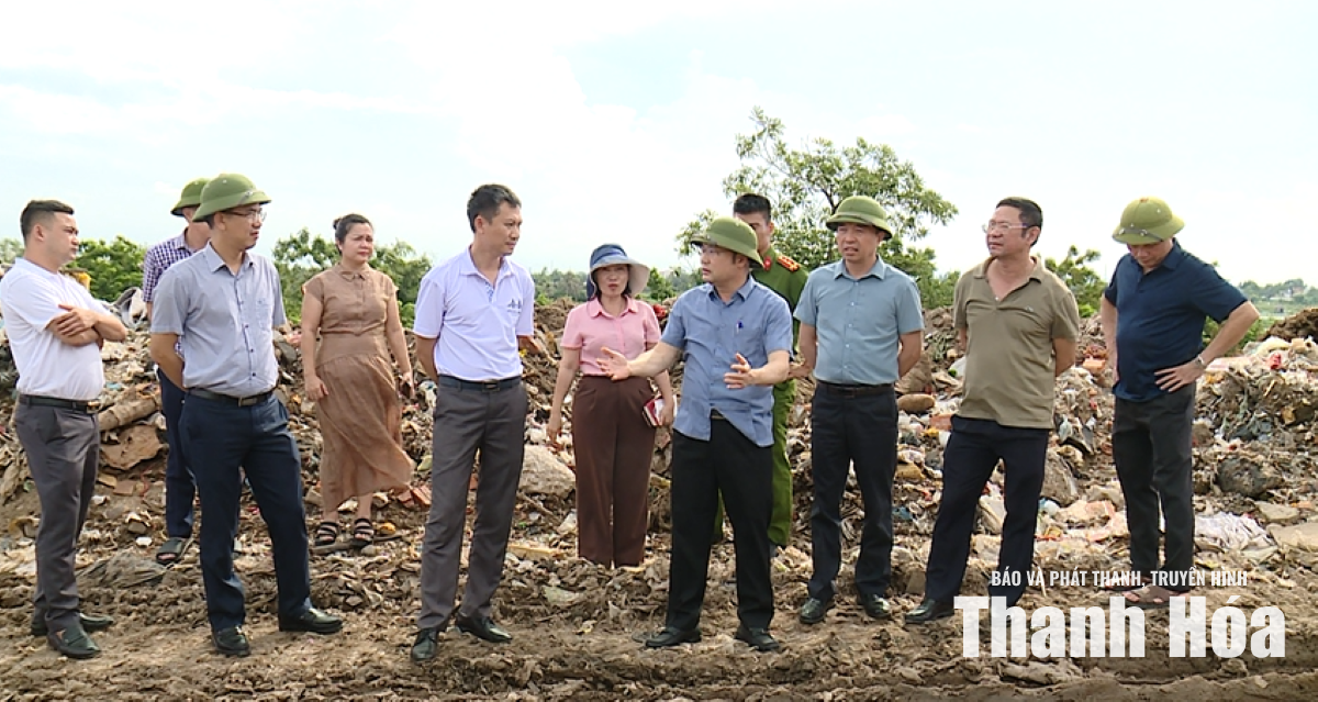 Từ ngày 3/8, dừng tiếp nhận rác tại bãi rác Trung Sơn; xử lý dứt điểm tình trạng ô nhiễm môi trường