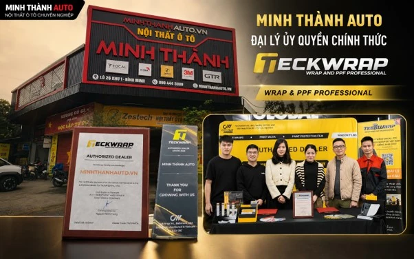 Dán PPF bảo vệ sơn và nội thất ô tô TeckWrap - 3M chính hãng tại Thanh Hóa