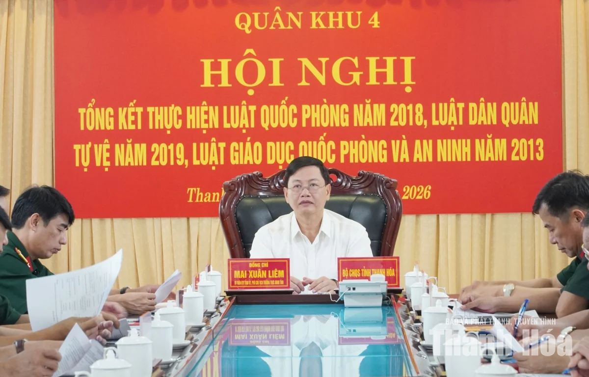 Quân khu 4 triển khai hiệu quả 3 luật về quốc phòng, quân sự