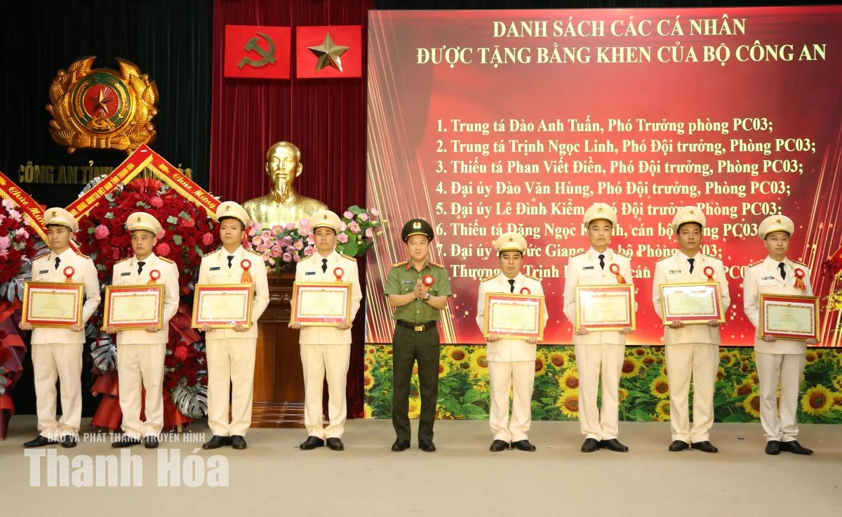Kỷ niệm 70 năm Ngày truyền thống lực lượng Cảnh sát kinh tế Công an Thanh Hóa