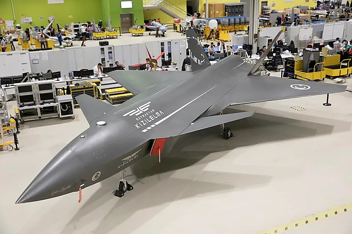 UAV chiến đấu tàng hình Kızılelma của Thổ Nhĩ Kỳ lần đầu phóng vũ khí từ khoang trong