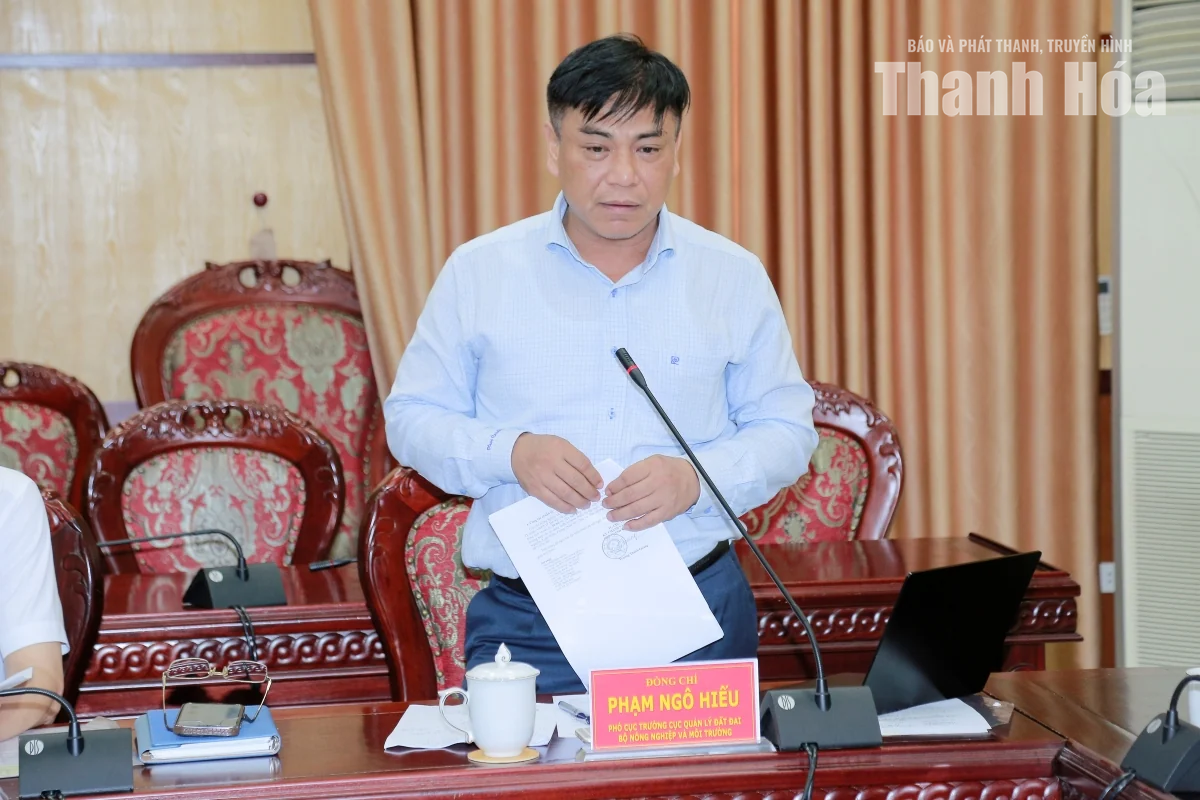 Thanh Hóa đề xuất thí điểm cấp&nbsp;giấy chứng nhận quyền sử dụng đất, quyền sở hữu tài sản gắn liền với đất điện tử trên VNeID