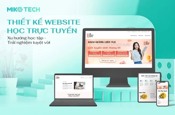 Miko Tech - Đơn vị cung cấp dịch vụ thiết kế website cho nhiều lĩnh vực