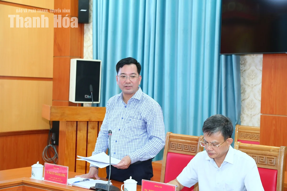 Đánh giá tiến độ xây dựng Trường Chính trị tỉnh Thanh Hóa đạt chuẩn mức 2