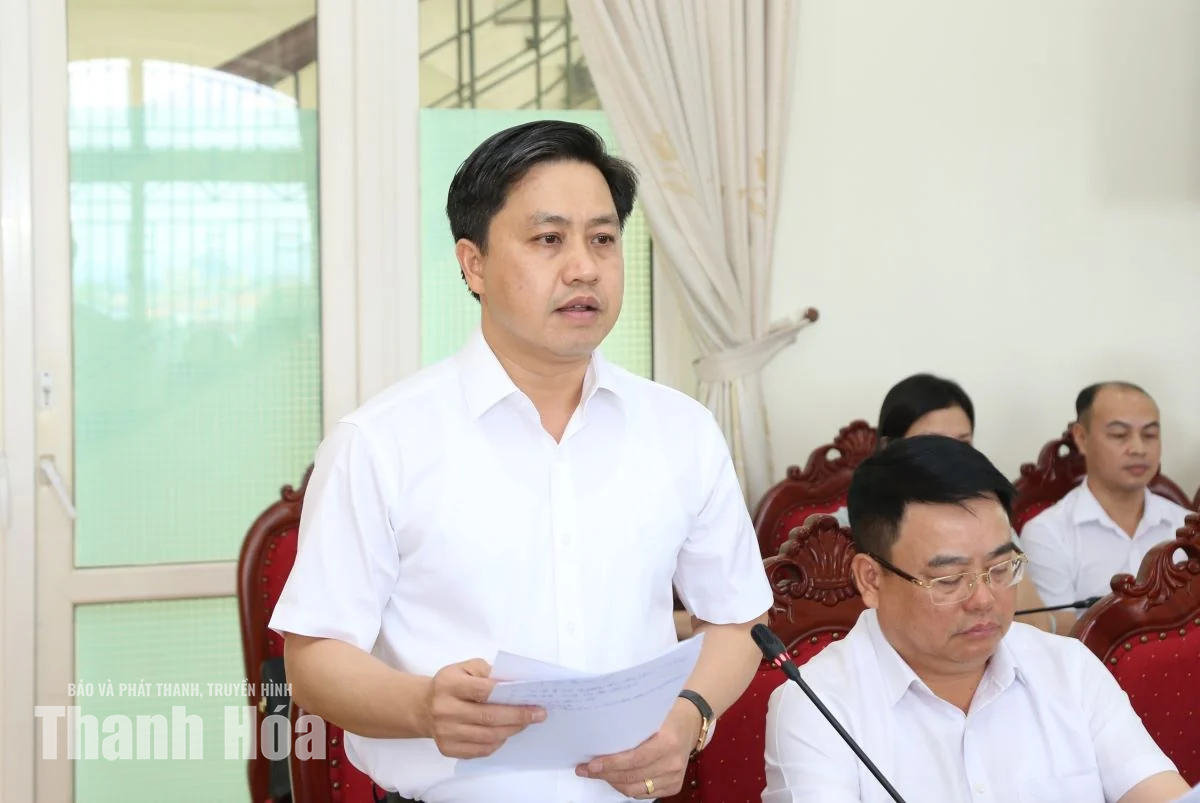 Chủ tịch UBND tỉnh Tô Anh Dũng làm việc với Sở Nông nghiệp và Môi trường