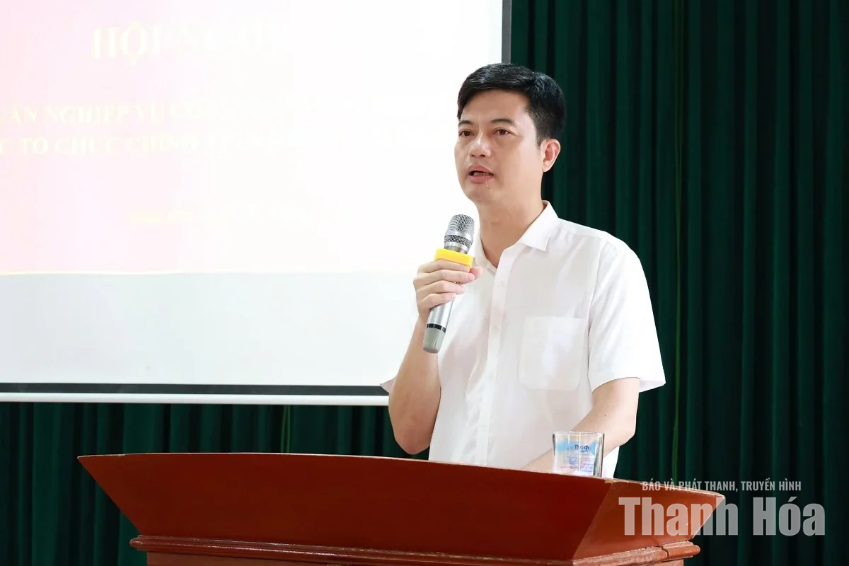 Xã Thiệu Hóa tập huấn nghiệp vụ công tác Đảng, MTTQ và các tổ chức chính trị - xã hội