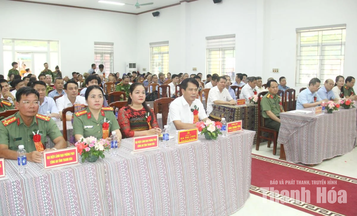 Trưởng Ban Tuyên giáo và Dân vận Tỉnh ủy Đào Xuân Yên dự Ngày hội Toàn dân bảo vệ an ninh Tổ quốc tại xã Nam Xuân